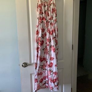 Long floral dress